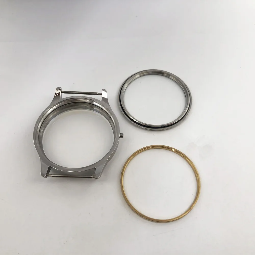 44mm Waterproof Stainless Steel Watch Case For ETA6497/6498 Watch Movement Replacement Repair Accessories Black/Silver Optional
44mm Waterproof Stainless Steel Watch Case For ETA6497/6498 Watch Movement Replacement Repair Accessories Black/Silver Optional