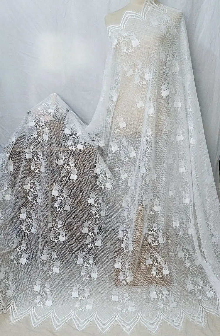 3 м/лот Милая кружевная ткань с ресницами 150 см бело-черная «сделай сам» Вышивка Одежда свадебное платье аксессуары
3 м/лот Милая кружевная ткань с ресницами 150 см бело-черная «сделай сам» Вышивка Одежда свадебное платье аксессуары