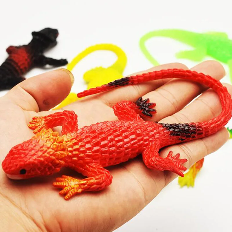 Резиновая ящерица что то интересное рептилии животные Pop it Fidget стресс розыгрыши