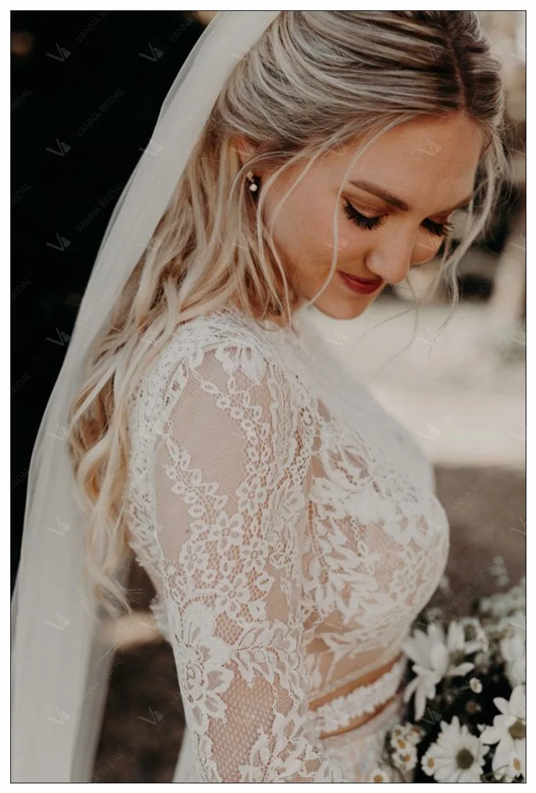 FENTEFEN 2021 Simple Lace Light Bohemian Bridal Wedding Dress Gown FN-0031
FENTEFEN 2021 Simple Lace Light Bohemian Bridal Wedding Dress Gown FN-0031