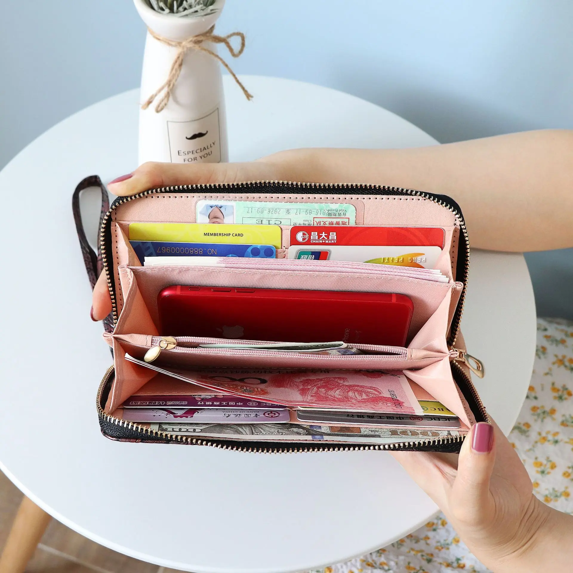 New Fashion Printed Women Wallet 2021 Luxury Big Capacity Clutch Long Purse Card Holder Money Pocket Bag carteras para mujer
New Fashion Printed Women Wallet 2021 Luxury Big Capacity Clutch Long Purse Card Holder Money Pocket Bag carteras para mujer