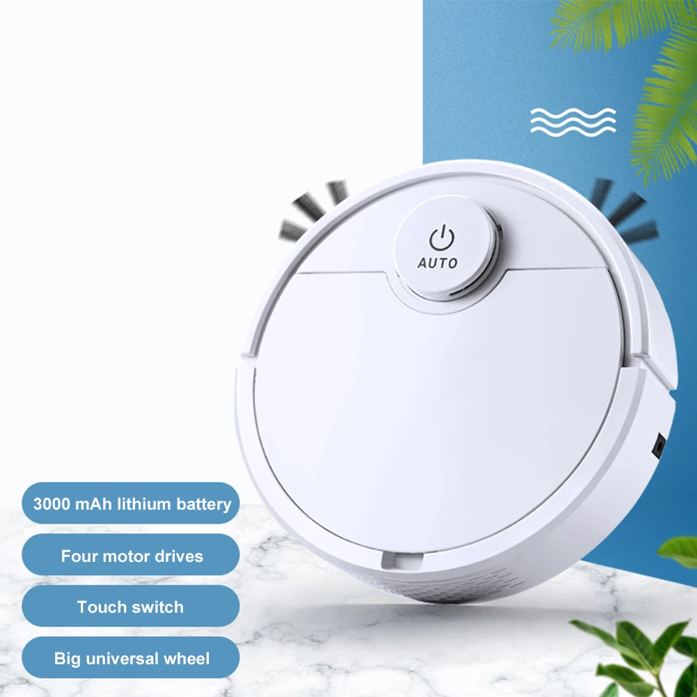 Automatic Robot Vacuum Cleaner Smart Touch Sweeping Dry Wet Cleaning Machine 3000 Pa Suction Charging Intelligent Vacuum Cleaner
Automatic Robot Vacuum Cleaner Smart Touch Sweeping Dry Wet Cleaning Machine 3000 Pa Suction Charging Intelligent Vacuum Cleaner