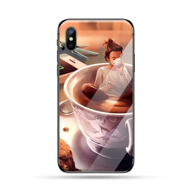 Fashion Girl Female boss coffee Phone Case Tempered glass For iphone 6 6S 7 8 plus X XS XR 11 12 PRO MAX Mini
Fashion Girl Female boss coffee Phone Case Tempered glass For iphone 6 6S 7 8 plus X XS XR 11 12 PRO MAX Mini