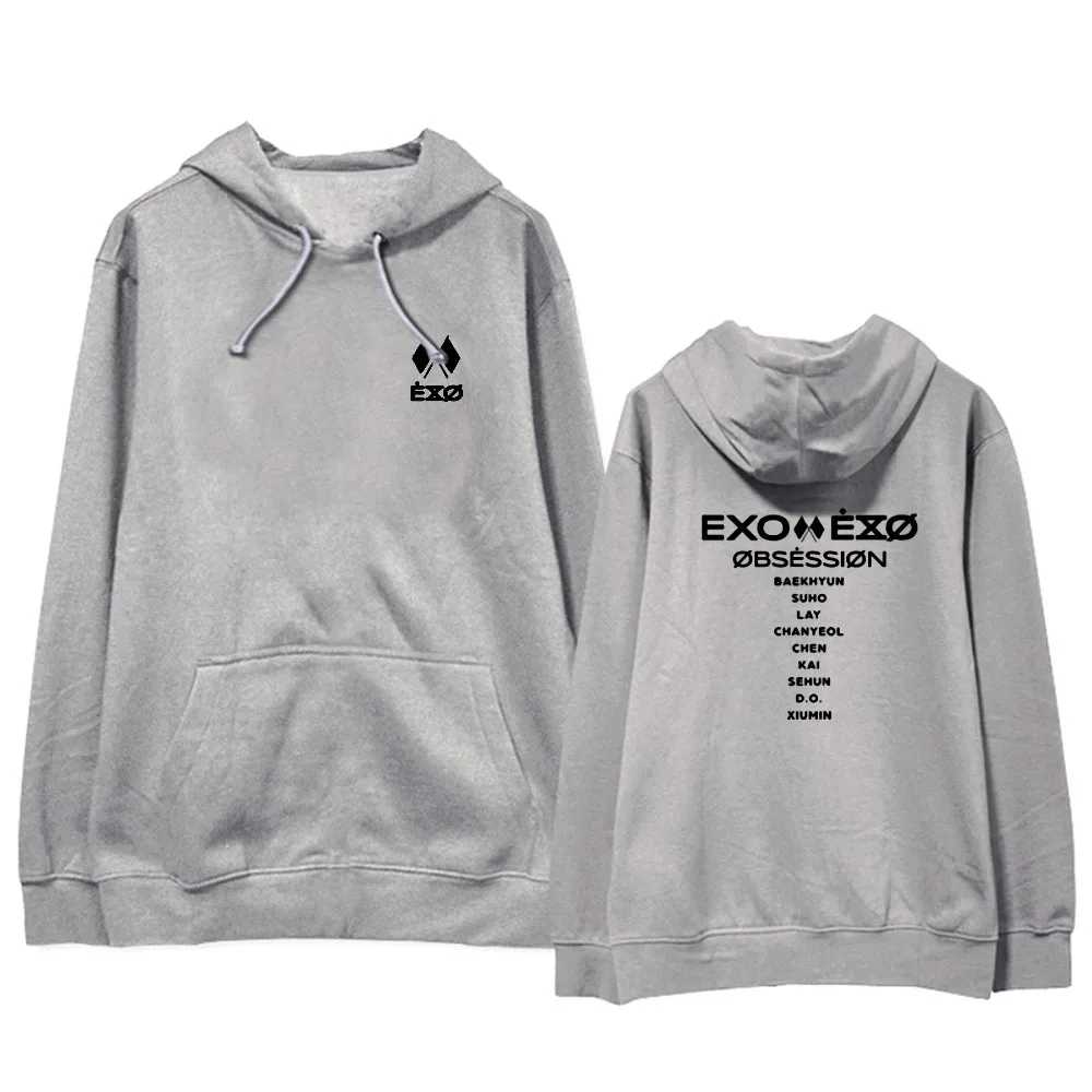 Mainlead Kpop EXO Album OBSESSION Hoodies New Korean Fashion Cotton Sweatshirt Unisex
Mainlead Kpop EXO Album OBSESSION Hoodies New Korean Fashion Cotton Sweatshirt Unisex