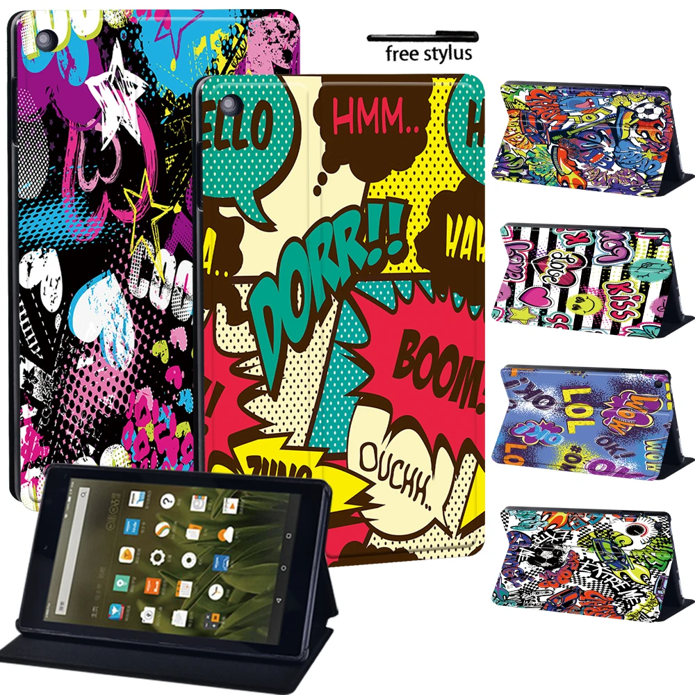 For Amazon Fire 7 5/7/9th/HD 8 6/7/8th/HD 10 5/7/9th Gen Tablet Adjustable Folding Stand Cover for Fire HD 8 Plus 10th Gen 2020
For Amazon Fire 7 5/7/9th/HD 8 6/7/8th/HD 10 5/7/9th Gen Tablet Adjustable Folding Stand Cover for Fire HD 8 Plus 10th Gen 2020