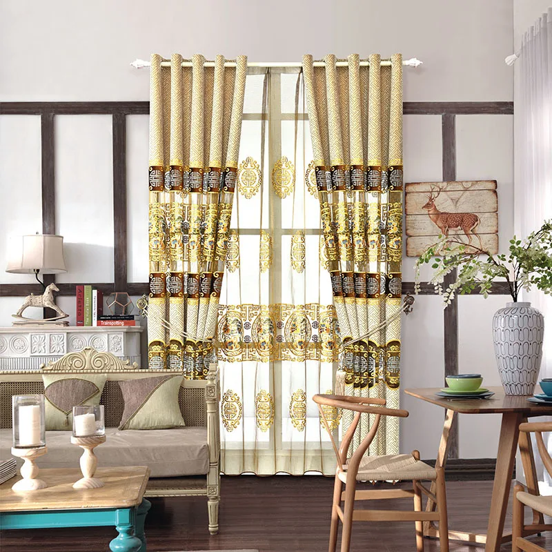 European Luxury Embroidered Hollow Curtain for Living Room Elgent Fabric for Bedroom French Windows Full Top Drape ZH431Y
European Luxury Embroidered Hollow Curtain for Living Room Elgent Fabric for Bedroom French Windows Full Top Drape ZH431Y