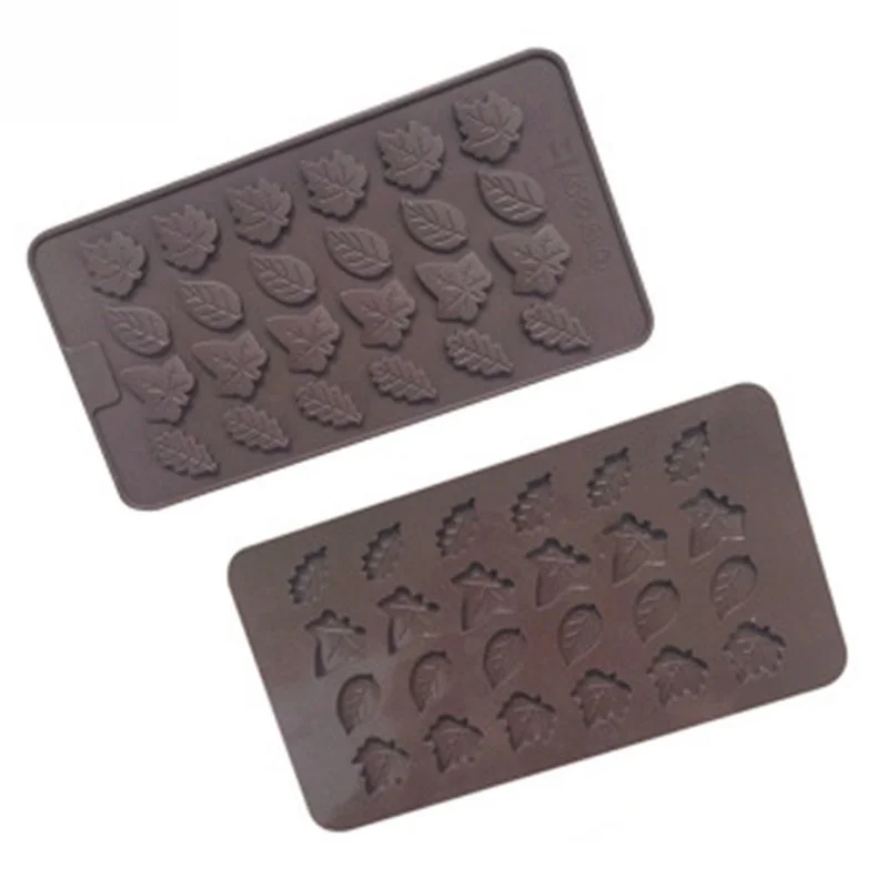 DIY Silicone Mold of Various Shapes Leaf Chocolate Fondant Biscuit Ice Tray Mold Creative Kitchen Food Grade Baking Model
DIY Silicone Mold of Various Shapes Leaf Chocolate Fondant Biscuit Ice Tray Mold Creative Kitchen Food Grade Baking Model
