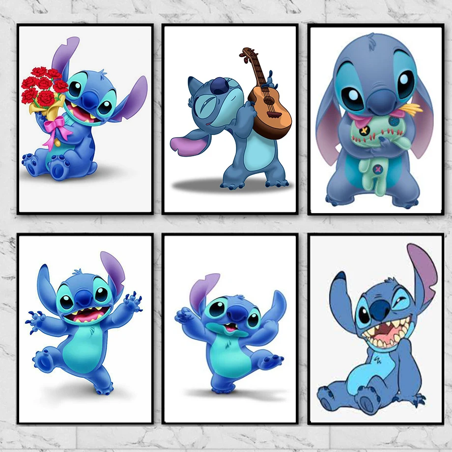 Lilo & Stitch Disney Anime Cute Stitch Anime Poster Nordic Canvas Print Wall Art Painting Modern Picture Living Room Decoration
Lilo & Stitch Disney Anime Cute Stitch Anime Poster Nordic Canvas Print Wall Art Painting Modern Picture Living Room Decoration