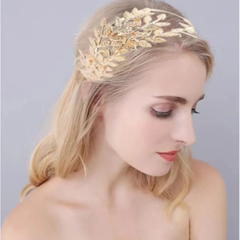 Fashion Hairband Leaf Alloy Double Layer Leaves Hair Accessories Bride Wedding Grecian Color Tiaras Garden Forest Head Jewelry
Fashion Hairband Leaf Alloy Double Layer Leaves Hair Accessories Bride Wedding Grecian Color Tiaras Garden Forest Head Jewelry