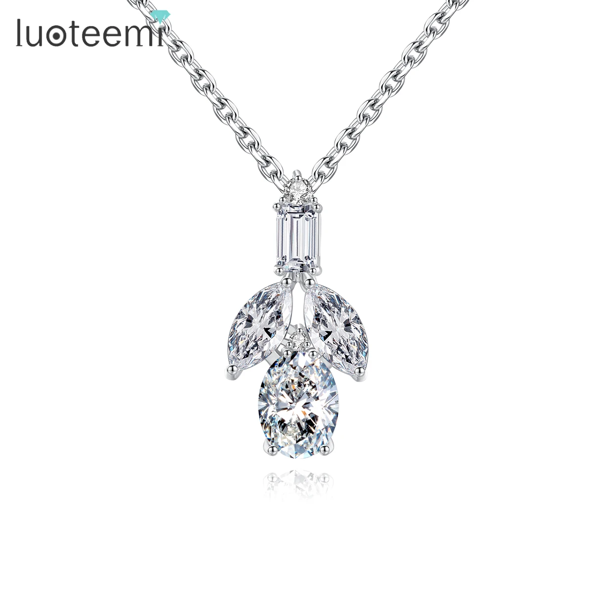 LUOTEEMI Cute Bee Shape Crystal Cubic Zircon Pave Pendant Necklace for Women Animal Shape chains for girls Christmas Friend Gift 
LUOTEEMI Cute Bee Shape Crystal Cubic Zircon Pave Pendant Necklace for Women Animal Shape chains for girls Christmas Friend Gift