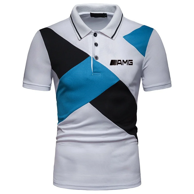 2021 New AMG Car Men's Summer Fashion Classic Casual Shirt Short-Sleeved Printing Pure High-Quality Mandarin Collar Mens T-Shirt
2021 New AMG Car Men's Summer Fashion Classic Casual Shirt Short-Sleeved Printing Pure High-Quality Mandarin Collar Mens T-Shirt