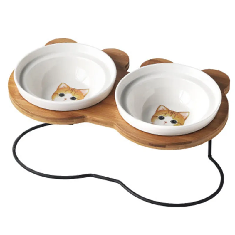 High Grade Cat Dog Feeders Bowls Bamboo Tableware Ceramic Pet Food Water Bowl Anti Skid Pet Supplies Cat Feeding Drinking Bowl
High Grade Cat Dog Feeders Bowls Bamboo Tableware Ceramic Pet Food Water Bowl Anti Skid Pet Supplies Cat Feeding Drinking Bowl