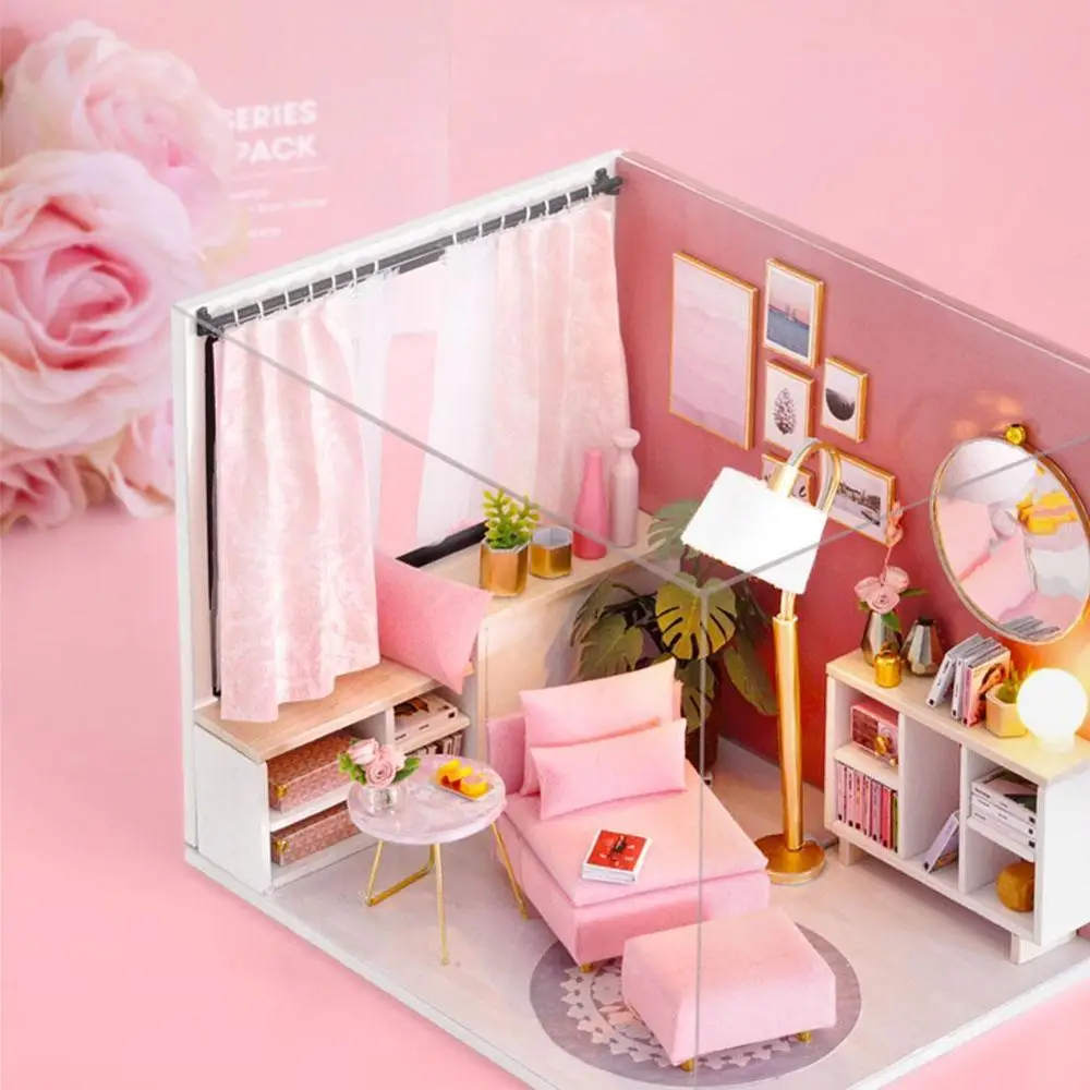 DIY Dollhouse Wooden doll Houses Miniature Doll House Music Kit Furniture LED Toys DIY Birthday For Children Casa Gift L0H6
DIY Dollhouse Wooden doll Houses Miniature Doll House Music Kit Furniture LED Toys DIY Birthday For Children Casa Gift L0H6