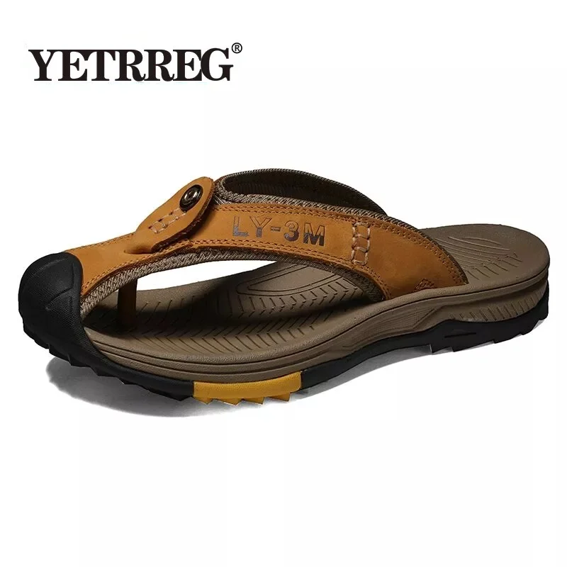 Мужские шлепанцы из натуральной кожи, роскошные брендовые дизайнерские тапочки, модные повседневные пляжные тапки, лето 2021
Мужские шлепанцы из натуральной кожи, роскошные брендовые дизайнерские тапочки, модные повседневные пляжные тапки, лето 2021