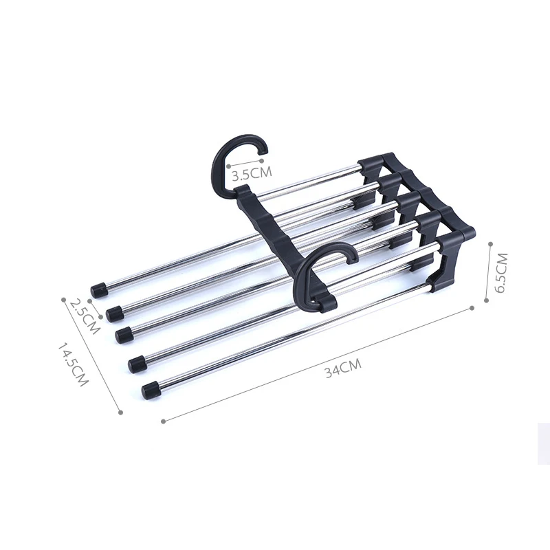 Multifunctional 5 In 1 Retractable Storage Rack for Pants Trousers with Storage Rack Closet Storage Rack Stainless Steel Hanger
Multifunctional 5 In 1 Retractable Storage Rack for Pants Trousers with Storage Rack Closet Storage Rack Stainless Steel Hanger