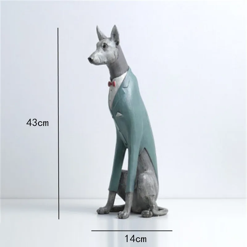 Nordic Simulation Doberman Model Figurine Modern Living Room Decoration Accessories Home Decor Large Animals Sculpture A3278
Nordic Simulation Doberman Model Figurine Modern Living Room Decoration Accessories Home Decor Large Animals Sculpture A3278