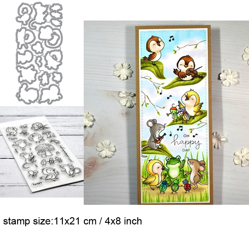 Вечерние садовые прозрачные штампы с металлическими нарезными штампами для DIY бумажные карточки для скрапбукинга силиконовая Прозрачная о...
Вечерние садовые прозрачные штампы с металлическими нарезными штампами для DIY бумажные карточки для скрапбукинга силиконовая Прозрачная о...