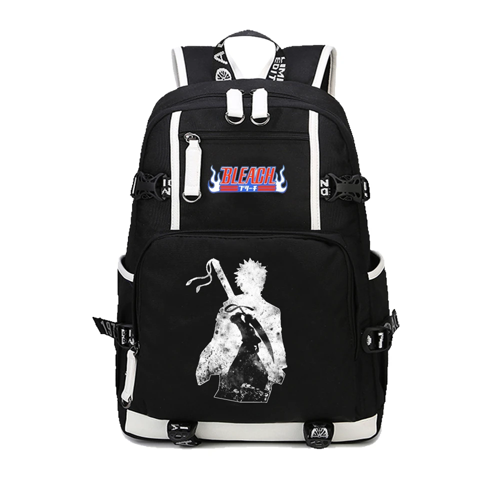 Anime Bleach Printing Backpack Japan cartoon canvas Boys Girls School Bags for Teenagers shoulder bag Mochila Bagpack
Anime Bleach Printing Backpack Japan cartoon canvas Boys Girls School Bags for Teenagers shoulder bag Mochila Bagpack