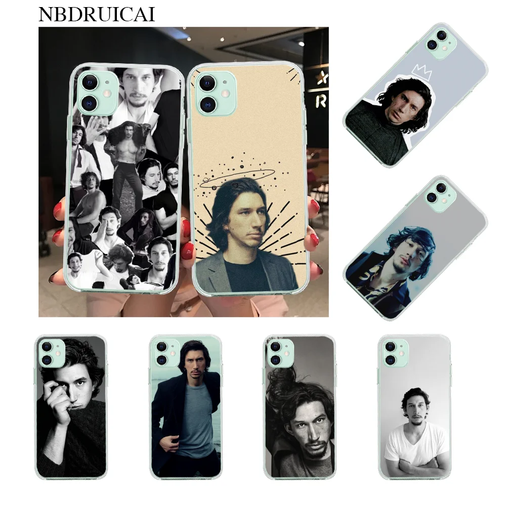 Чехол для телефона NBDRUICAI Adam Driver US Screen actor Coque чехол iPhone 11 pro XS MAX 8 7 6 6S Plus X 5S SE XR |