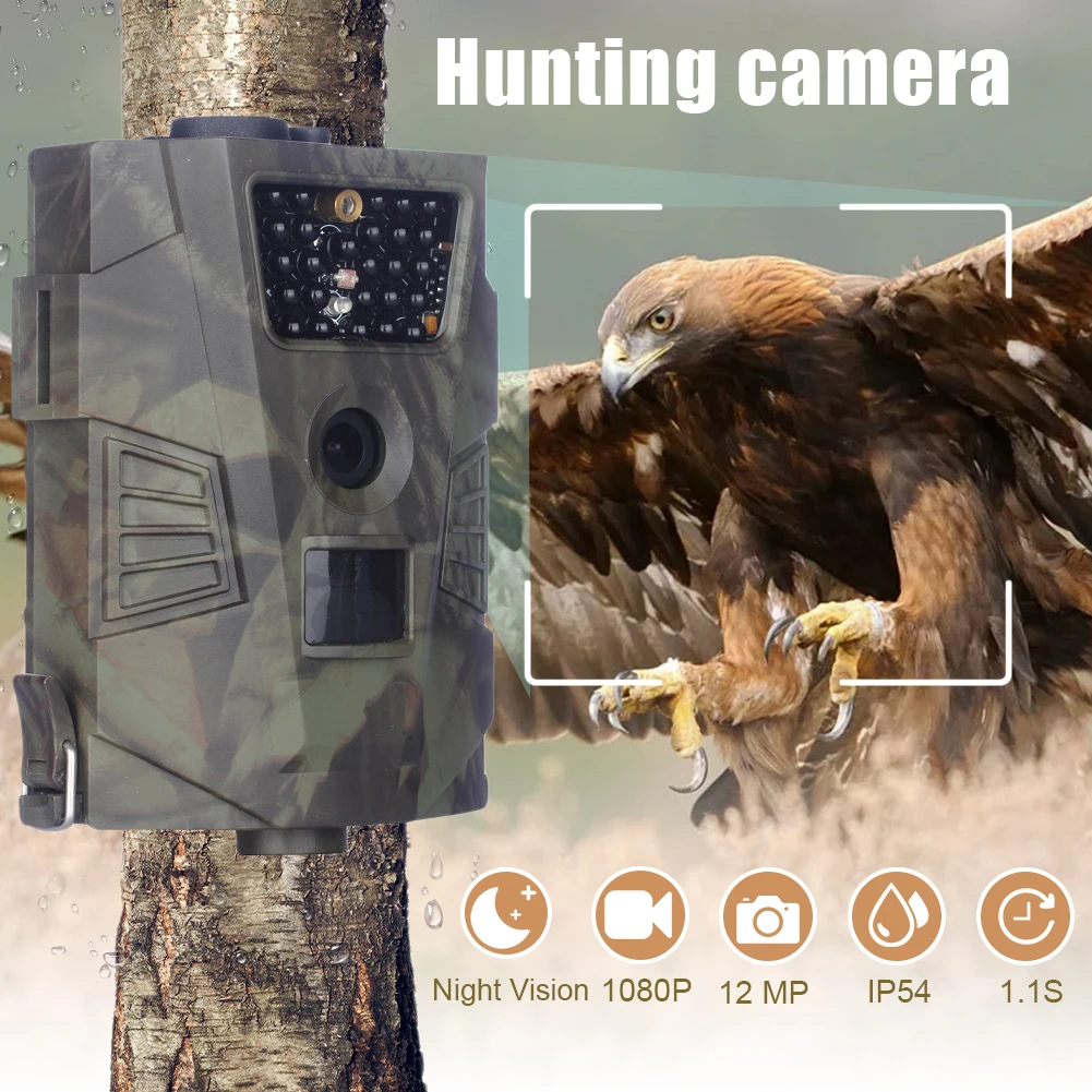 HT-001 Hunting Trail Camera 12MP 1080P 850nm LED Wild Hunting Cameras Night Vision Wildlife Animal Photo Traps Camera
HT-001 Hunting Trail Camera 12MP 1080P 850nm LED Wild Hunting Cameras Night Vision Wildlife Animal Photo Traps Camera