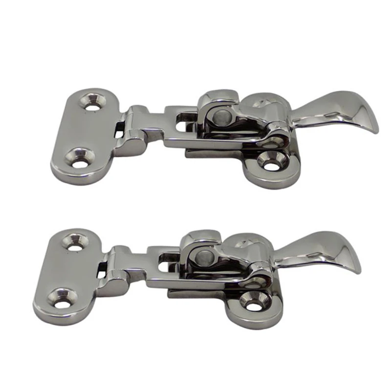2Pcs Marine Boat Deck Lock Hasp 316 Stainless Steel Lockable Hold Down Clamp Anti-Rattle Latch Fastener Boat Yacht Accessory
2Pcs Marine Boat Deck Lock Hasp 316 Stainless Steel Lockable Hold Down Clamp Anti-Rattle Latch Fastener Boat Yacht Accessory