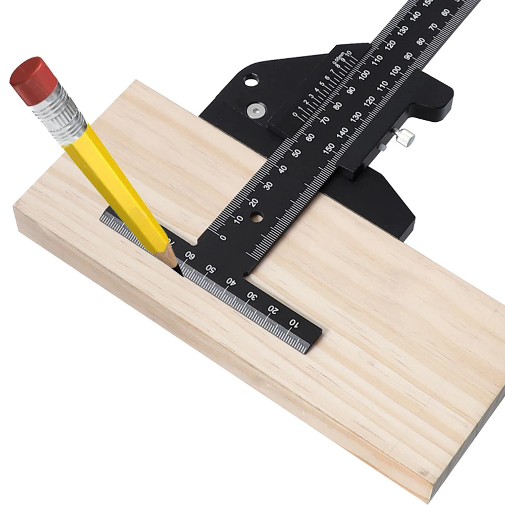 Aluminum Alloy T Drawing Detachable Measuring Ruler Multifunctional DIY Rulers Woodworking Utiltiy Tools
Aluminum Alloy T Drawing Detachable Measuring Ruler Multifunctional DIY Rulers Woodworking Utiltiy Tools