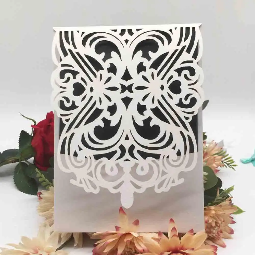 20pcs Vintage Pocket Wedding Invitation Card Black Pearl Paper EnvelopePure Colors Craft Paper Hollow Envelope
20pcs Vintage Pocket Wedding Invitation Card Black Pearl Paper EnvelopePure Colors Craft Paper Hollow Envelope
