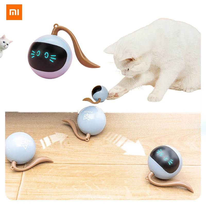 Pet Smart Interactive Cat Toy Colorful LED Self Rotating Ball Toys USB Rechargeable Kitten Electronic Ball Toys Cat Accessories
Pet Smart Interactive Cat Toy Colorful LED Self Rotating Ball Toys USB Rechargeable Kitten Electronic Ball Toys Cat Accessories