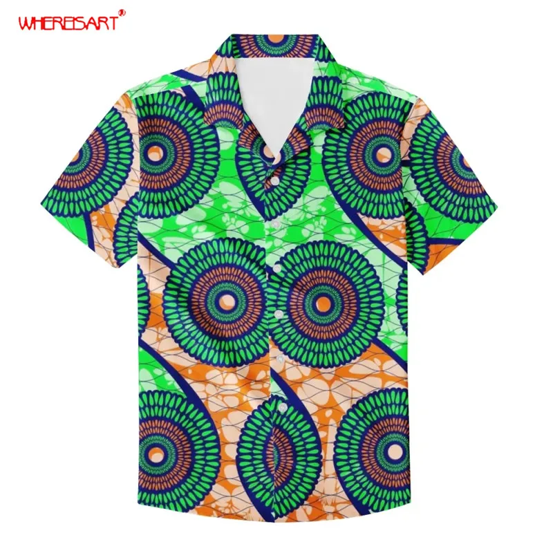 WHEREISTAR Tribal Ankara Design Men Oversized Shirts Casual Man's T-shirt Turn Down Collar Male camisetas hombre verano
WHEREISTAR Tribal Ankara Design Men Oversized Shirts Casual Man's T-shirt Turn Down Collar Male camisetas hombre verano