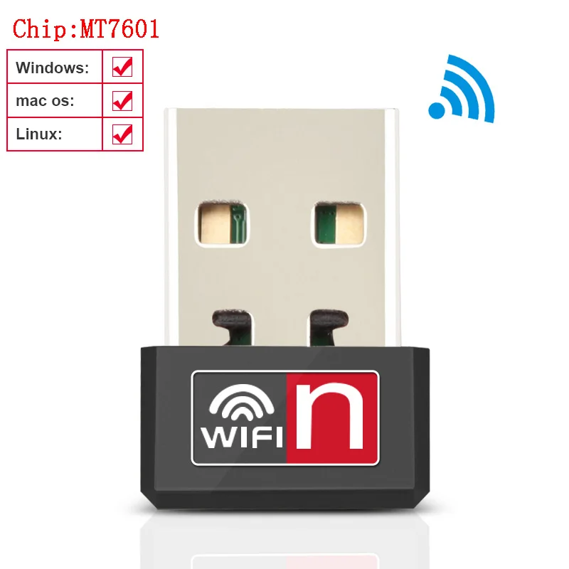 kebidu 150Mbps Mini USB WiFi Adapter Wi-Fi Adapter For PC USB Ethernet WiFi Dongle 2.4G Network Card Antena Wi Fi Receiver
kebidu 150Mbps Mini USB WiFi Adapter Wi-Fi Adapter For PC USB Ethernet WiFi Dongle 2.4G Network Card Antena Wi Fi Receiver