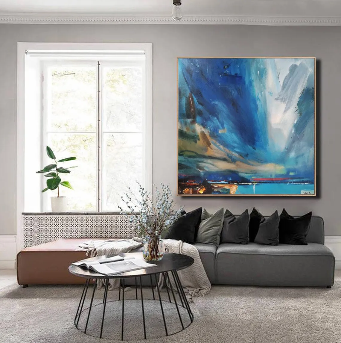 Hand Painted Original Night Sky Canvas Painting Sky Abstract Painting Coastal Abstract Landscape Painting Deep Blue Sky Painting
Hand Painted Original Night Sky Canvas Painting Sky Abstract Painting Coastal Abstract Landscape Painting Deep Blue Sky Painting