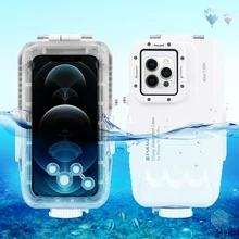 40M Waterproof Diving Housing For Photo And Video Shooting Underwater Protective Cover For Part iOS System Mobile Phones