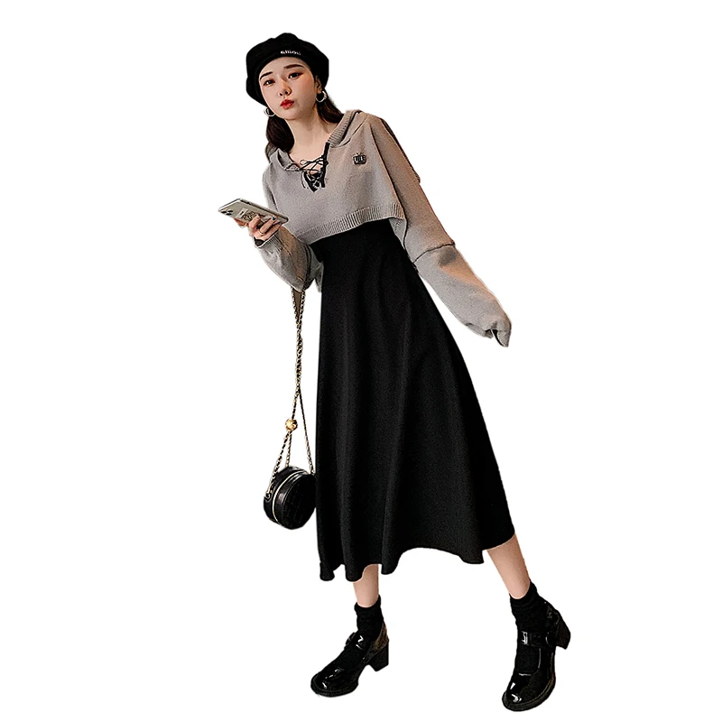 Functional wind suspender skirt female spring and autumn 2021 new style inner waist small black skirt fried street suit skirt
Functional wind suspender skirt female spring and autumn 2021 new style inner waist small black skirt fried street suit skirt
