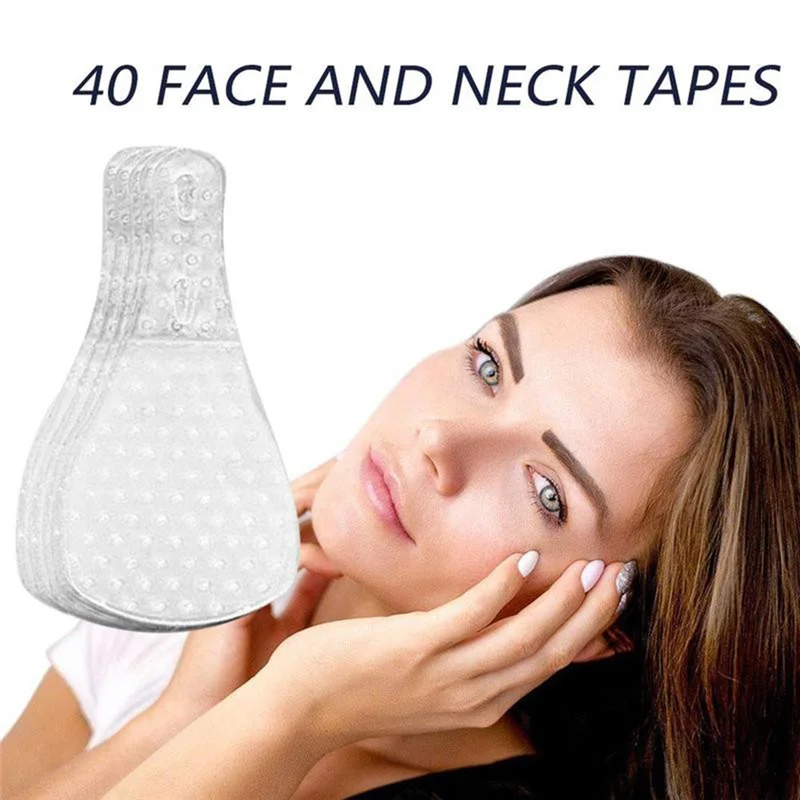 40Pcs Invisible Thin Face Facial Stickers Facial Line Wrinkle Flabby Skin V-Shape Face Lift Tape Scotch Beauty Face Lift Tools
40Pcs Invisible Thin Face Facial Stickers Facial Line Wrinkle Flabby Skin V-Shape Face Lift Tape Scotch Beauty Face Lift Tools
