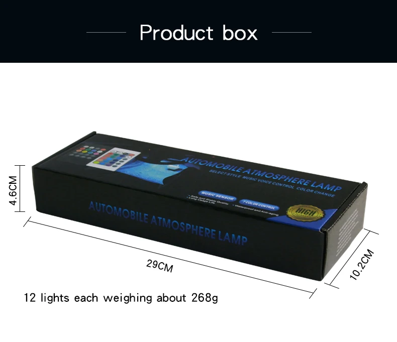 4pcs 12V Automobile Atmosphere Lamp RGB Interior Decoration Lamp Auto Dimming Music Lamp Automobile Lamp Accessories
4pcs 12V Automobile Atmosphere Lamp RGB Interior Decoration Lamp Auto Dimming Music Lamp Automobile Lamp Accessories