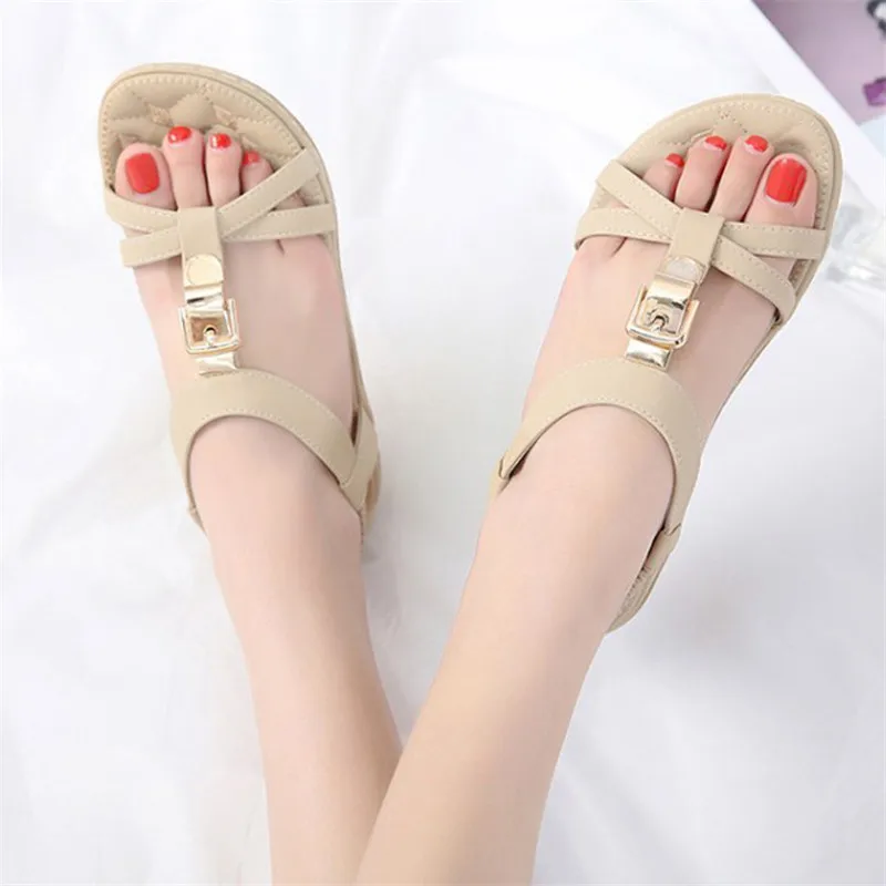 SNURULAN Summer Comfortable casual flat shoes open toe shoes For women on the platform in the Bohemian style metal decoration
SNURULAN Summer Comfortable casual flat shoes open toe shoes For women on the platform in the Bohemian style metal decoration