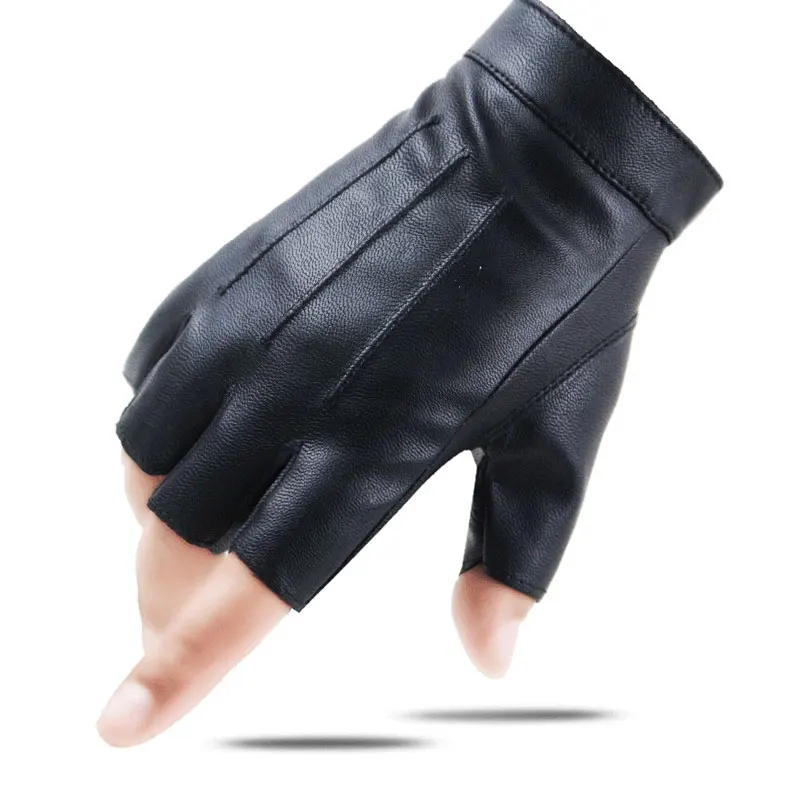 Half Finger Gloves PU Leather Men Women Autumn Winter Thin Breathable Outdoor Fitness Non slip Driving Cycling Driver Fingerless
Half Finger Gloves PU Leather Men Women Autumn Winter Thin Breathable Outdoor Fitness Non slip Driving Cycling Driver Fingerless