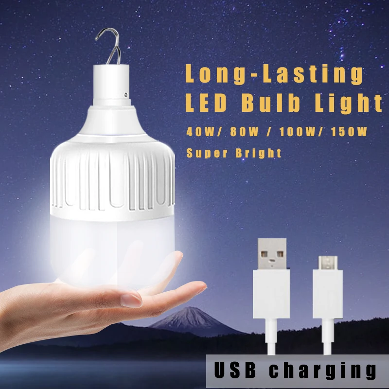 Светодиодный светильник с лампочкой, перезаряжаемый, USB, умный, с зажимами, водонепроницаемый, 20 Вт/40 Вт/80 Вт/100 Вт/150 Вт, для кемпинга с сумерка...
Светодиодный светильник с лампочкой, перезаряжаемый, USB, умный, с зажимами, водонепроницаемый, 20 Вт/40 Вт/80 Вт/100 Вт/150 Вт, для кемпинга с сумерка...