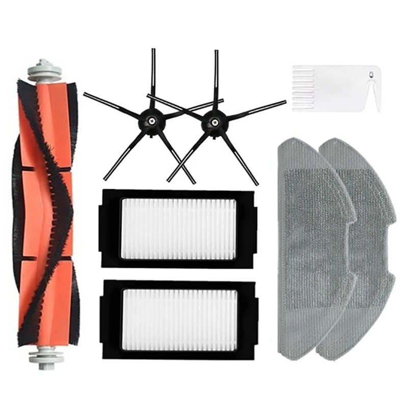 8Pcs Replacement Parts Kit for Xiaomi Mijia Pro Robot Vacuum Cleaner Side Roller Main Brush HEPA Filter Mop Pads
8Pcs Replacement Parts Kit for Xiaomi Mijia Pro Robot Vacuum Cleaner Side Roller Main Brush HEPA Filter Mop Pads