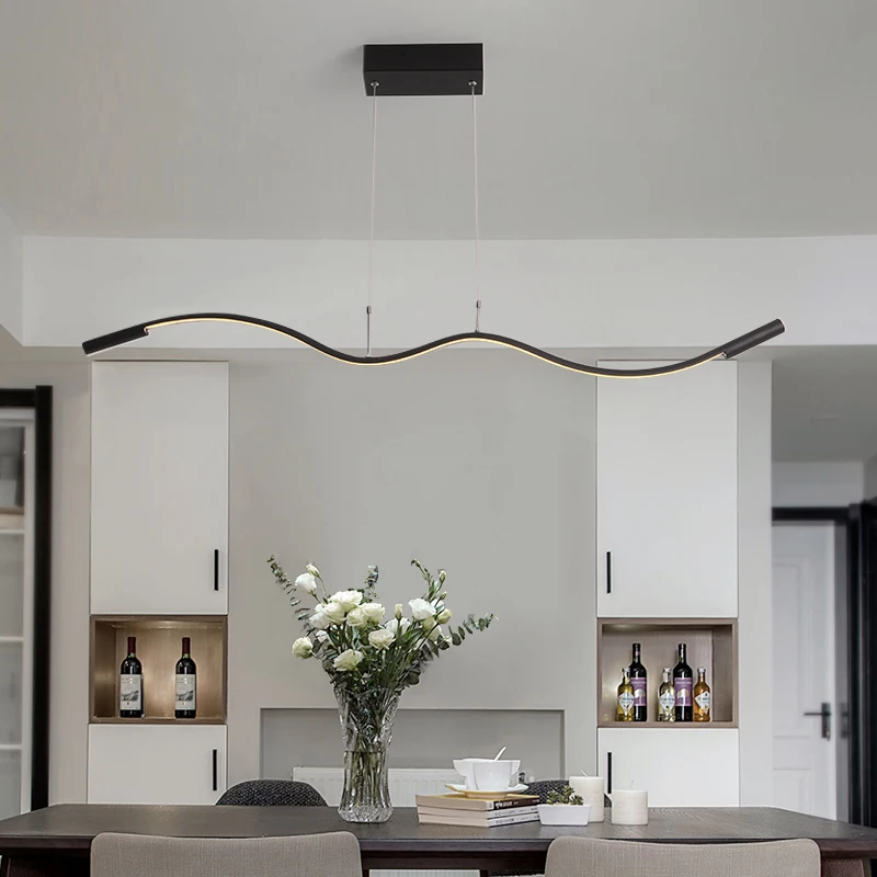 LICAN Pendant Chandelier Lighting for Office Dining room Kitchen Aluminum wave Lustre Avize Modern Chandelier for Office
LICAN Pendant Chandelier Lighting for Office Dining room Kitchen Aluminum wave Lustre Avize Modern Chandelier for Office