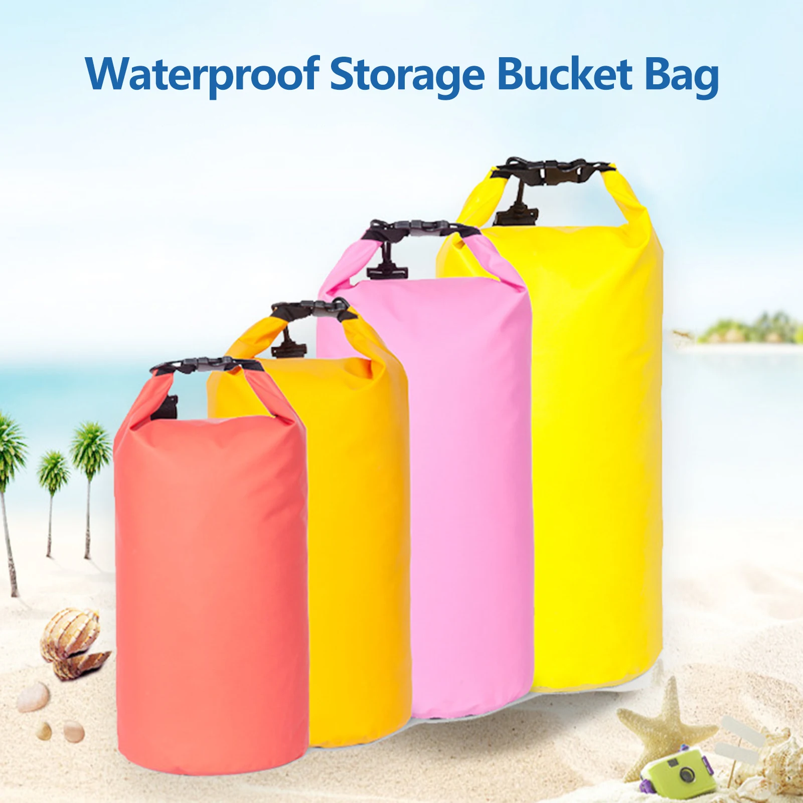 Outdoor Waterproof Bucket Pack Camping Rafting Storage Dry Bag Fishing Bag Swimming Beach Diving Drifting Waterproof Pocket
Outdoor Waterproof Bucket Pack Camping Rafting Storage Dry Bag Fishing Bag Swimming Beach Diving Drifting Waterproof Pocket