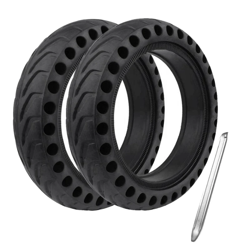 2 Pack Solid Tires Wheel Explosion-Proof Tire Replacement Tire for Xiaomi Mijia M365 Electric Scooter Scooter 8.5 Inch
2 Pack Solid Tires Wheel Explosion-Proof Tire Replacement Tire for Xiaomi Mijia M365 Electric Scooter Scooter 8.5 Inch