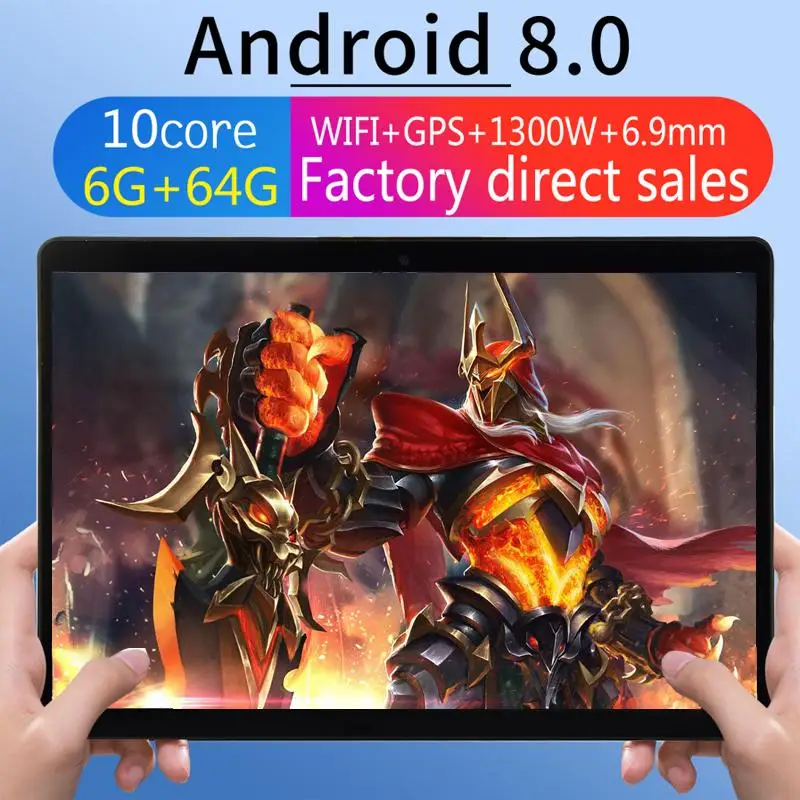 Newest Tablet Pc 10 Inch Android 10.0 Tablet Octa Core 8GB/128GB 4G LTE Phone Call WiFi Bluetooth Google Play Tablets 10.1
Newest Tablet Pc 10 Inch Android 10.0 Tablet Octa Core 8GB/128GB 4G LTE Phone Call WiFi Bluetooth Google Play Tablets 10.1