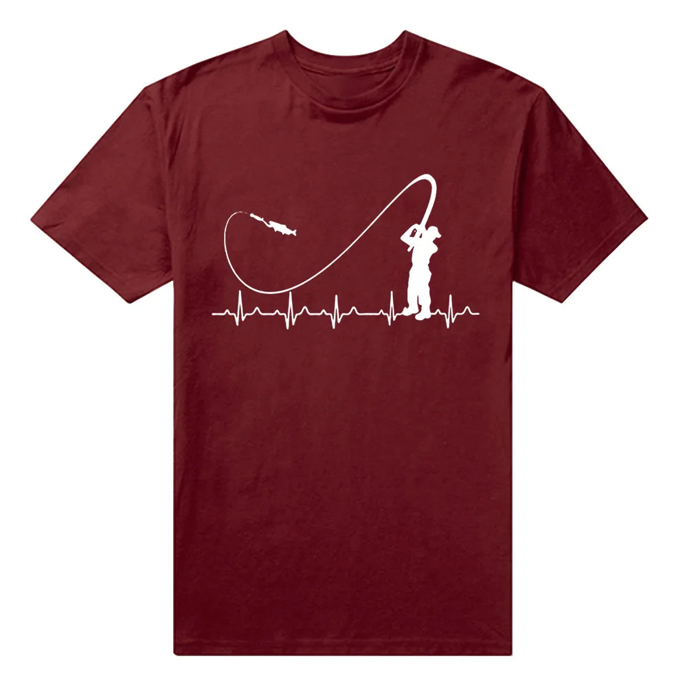 Fishinger Heartbeat T Shirt Funny Fish Fisherman Gift Idea New Fashion Men T-Shirt Fashion Short Sleeve Cotton
Fishinger Heartbeat T Shirt Funny Fish Fisherman Gift Idea New Fashion Men T-Shirt Fashion Short Sleeve Cotton