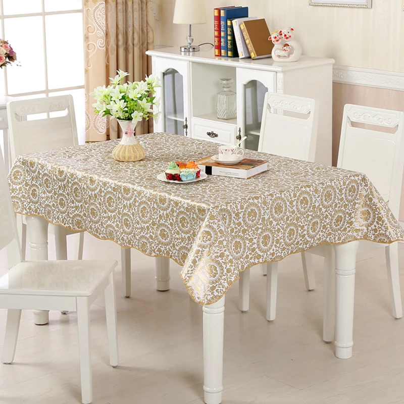 Golden Oilcloth on Table Rectangular Desk Cover Ramadan Tablecloth Waterproof Stain Tablecloths for Kitchen Mantel Impermeable
Golden Oilcloth on Table Rectangular Desk Cover Ramadan Tablecloth Waterproof Stain Tablecloths for Kitchen Mantel Impermeable