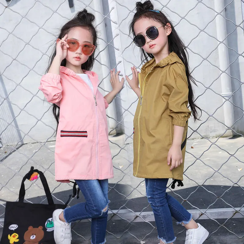 2021 Girls Trench Cotton Hooded Baby Girls Clothing Spring Long Style Windproof Kids Coat For Girls
2021 Girls Trench Cotton Hooded Baby Girls Clothing Spring Long Style Windproof Kids Coat For Girls