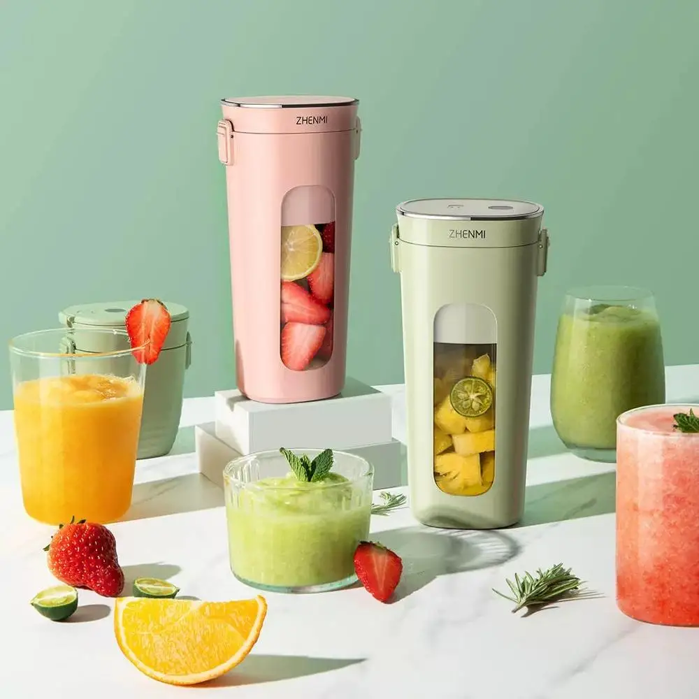 ZHENMI Vacuum Portable Juicer Keep Fresh Fruit Cup Extractor Electric Juicer Cup Mini Charging Wireless Blender For Travel Home
ZHENMI Vacuum Portable Juicer Keep Fresh Fruit Cup Extractor Electric Juicer Cup Mini Charging Wireless Blender For Travel Home