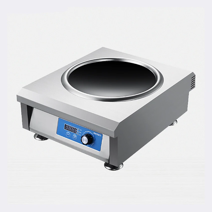 5000W Electric Induction Cooker Commercial Stainless Steel Induction Cooker Heating Stove Hot Plate with 8 Gears Timing Function
5000W Electric Induction Cooker Commercial Stainless Steel Induction Cooker Heating Stove Hot Plate with 8 Gears Timing Function