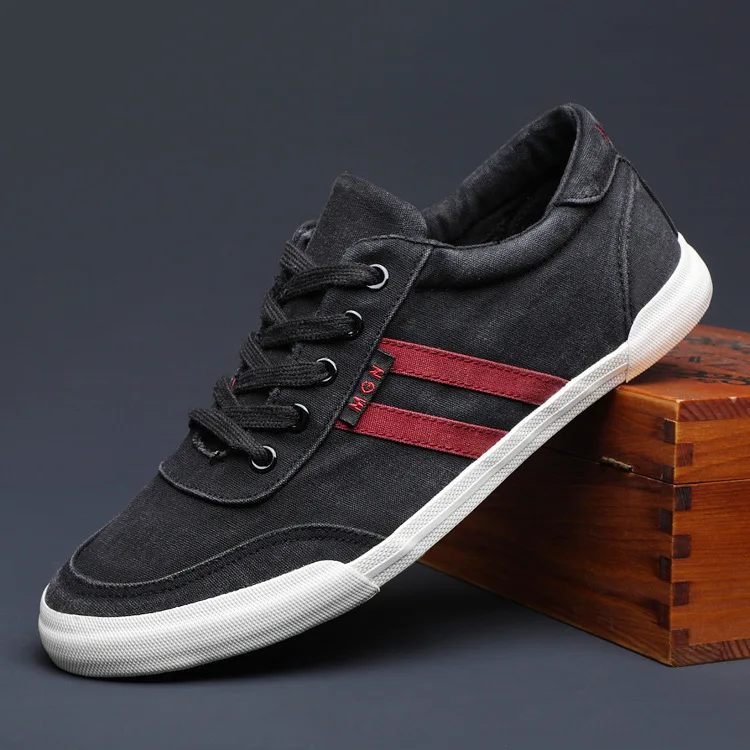 Retro Fashion Canvas Breathable Skateboard Shoes Spring Autumn Lace Up Leather Casual for Men Flats Loafers Male Sneakers
Retro Fashion Canvas Breathable Skateboard Shoes Spring Autumn Lace Up Leather Casual for Men Flats Loafers Male Sneakers
