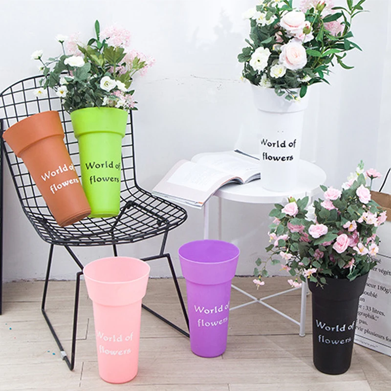 Пластиковый цветочный горшок, горшок, домашний декоративный горшок для сада, цветочный горшок, украшение для свадебной вечеринки, Рождеств... 
Пластиковый цветочный горшок, горшок, домашний декоративный горшок для сада, цветочный горшок, украшение для свадебной вечеринки, Рождеств...